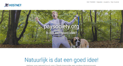 Desktop Screenshot of paysociety.org